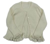 Smotanový rebrovaný prepínaci sveter Matalan