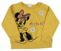 Žltá mikina s Minnie Disney