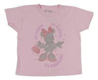 Ružové tričko s Minnie Disney