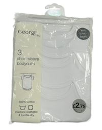 3x - Bílé body George 
