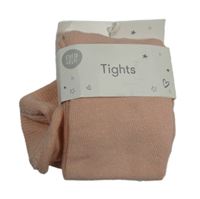 Nové - Světlerůžové punčocháče F&F