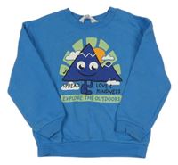 Modrá mikina s horami M&S