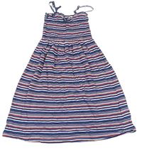 Pruhované letné šaty TCM