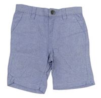 Svetlomodré melírované chino plátenné kraťasy zn. Denim Co.