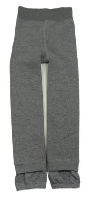 Sivé melírované thermo pončochové legíny zn. Cool&Young