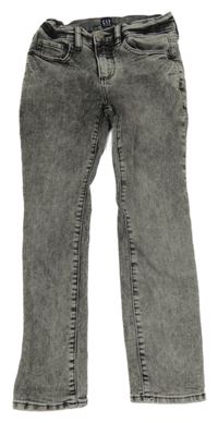 Sivé plesňové skinny teplákové rifle GAP