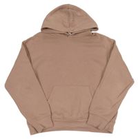 Starorůžovohnědá mikina s vreckom a kapucňou H&M