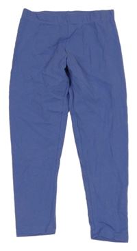 Modrofialové crop legíny L&D