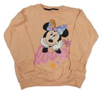 Svetlooranžová mikina s Minnie