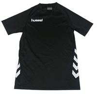 Čierne športové tričko Hummel