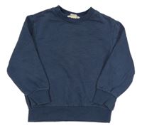 Tmavomodrá mikina H&M