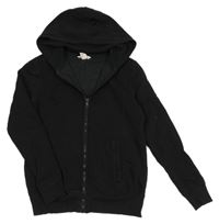 Čierna prepínaci mikina s kapucňou H&M