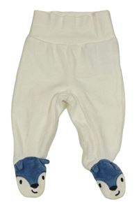 Smetanové sametové polodupky s čumáky Liegelind