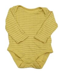 Žluté vzorované body F&F