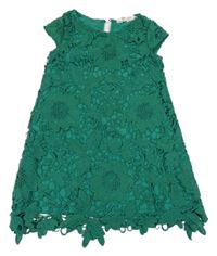 Zelené čipkové šaty H&M