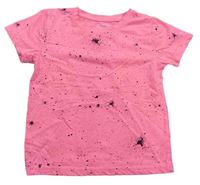 Neónově ružové flekaté tričko Primark