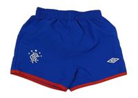 Modré športové kraťasy s logom Umbro