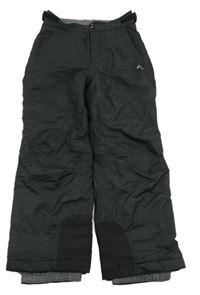 Černé šusťákové funkční oteplovačky s logem Dare 2B