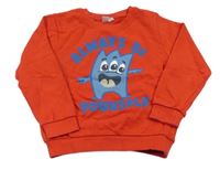 Červené tričko s príšerkou