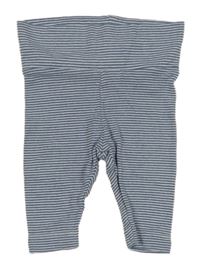 Modro-bílé pruhované lehké tepláky 