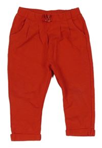 Červené tepláky Zara