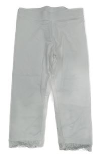 Biele legíny s čipkou Kiki&Koko