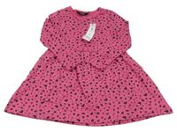 Nové - ružové vzorované šaty George