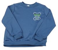 Modrá mikina s medvěďom