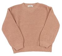Ružový sveter zn. H&M