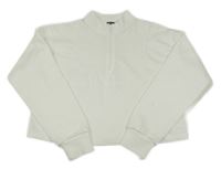 Biela crop mikina New Look