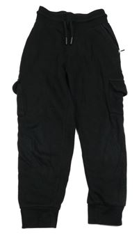 Čierne cargo tepláky Primark