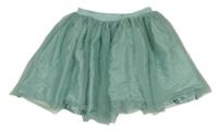 Svetlozelená tylová sukňa Kiki&Koko