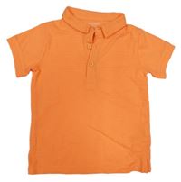 Neónově oranžové polo tričko Primark