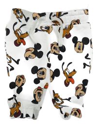 Biele tepláky s Mickeym a Plutem Primark
