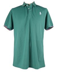 Pánske zelené polo tričko