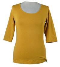 Dámské hořčicové triko Street One 