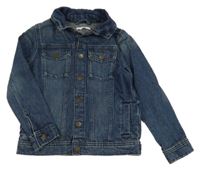 Tmavomodrá riflová bunda M&S