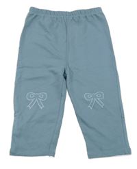 Modré tepláky s mašličkami TU