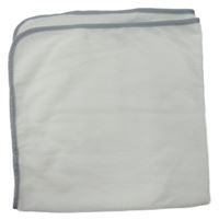 Biela froté osuška s kapucňou Snuggle
