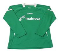 Zeleno-bílé sportovní triko jako