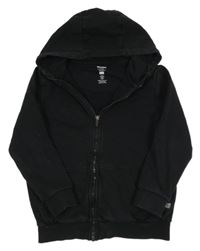 Čierna prepínaci mikina s kapucňou F&F