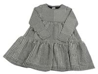 Bielo-čierne vzorované šaty F&F