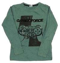 Zelené triko s ovladačem Chapter young