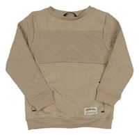 Svetlohnedá mikina s prošíváním George