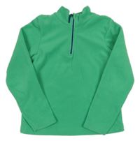 Zelená fleecová funkčná mikina MOUNTAIN WAREHOUSE