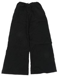Čierne široké nohavice H&M