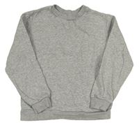 Sivá melírovaná mikina zn. H&M
