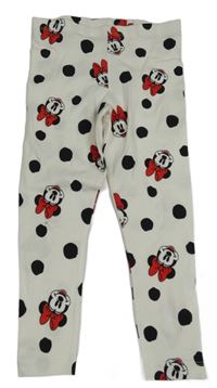 Bílé legíny s Minnií Primark