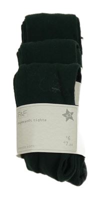 Nové - 2x - Tmavomodré pančuchy Nutmeg