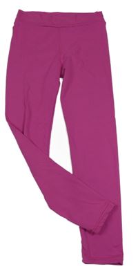 Fuchsiové športové legíny